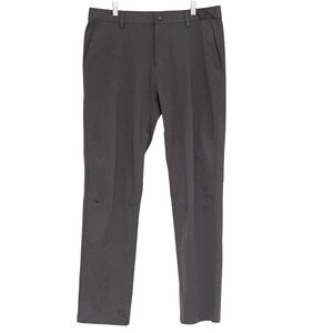 RHONE Commuter Five Pocket Pants Dark Gray Mens 35 Slim Fit Stretch EXCELLENT!